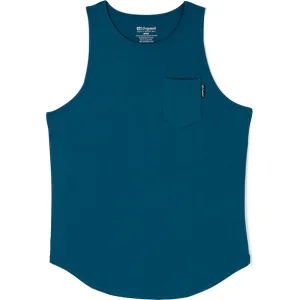 021 ESSENTIAL DROP-CUT TANK - DEEP BLUE