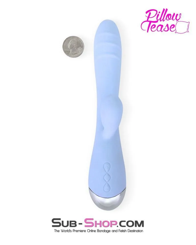 0420E      Rechargeable 10 Function Luxury Waterproof Vibe with Clit Stimulator