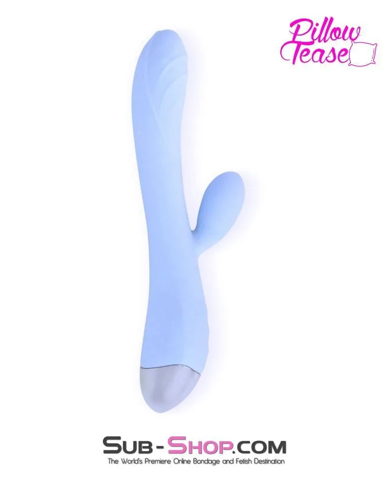 0420E      Rechargeable 10 Function Luxury Waterproof Vibe with Clit Stimulator