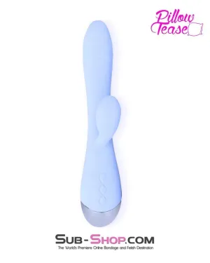 0420E      Rechargeable 10 Function Luxury Waterproof Vibe with Clit Stimulator