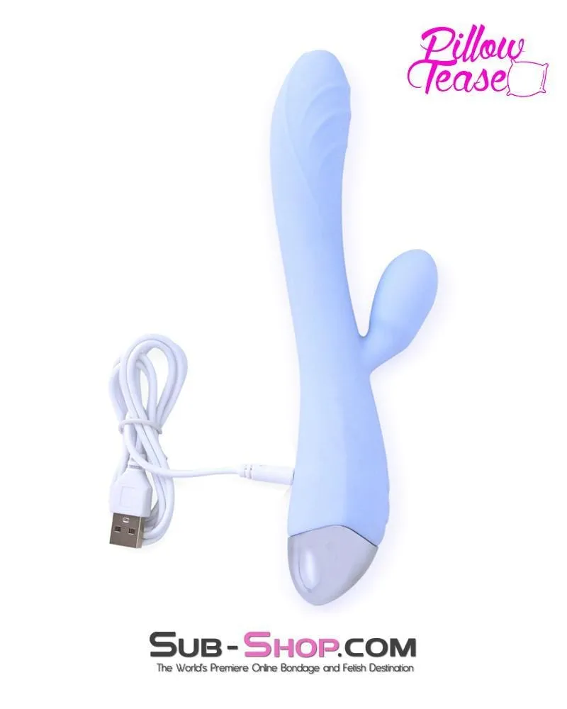 0420E      Rechargeable 10 Function Luxury Waterproof Vibe with Clit Stimulator