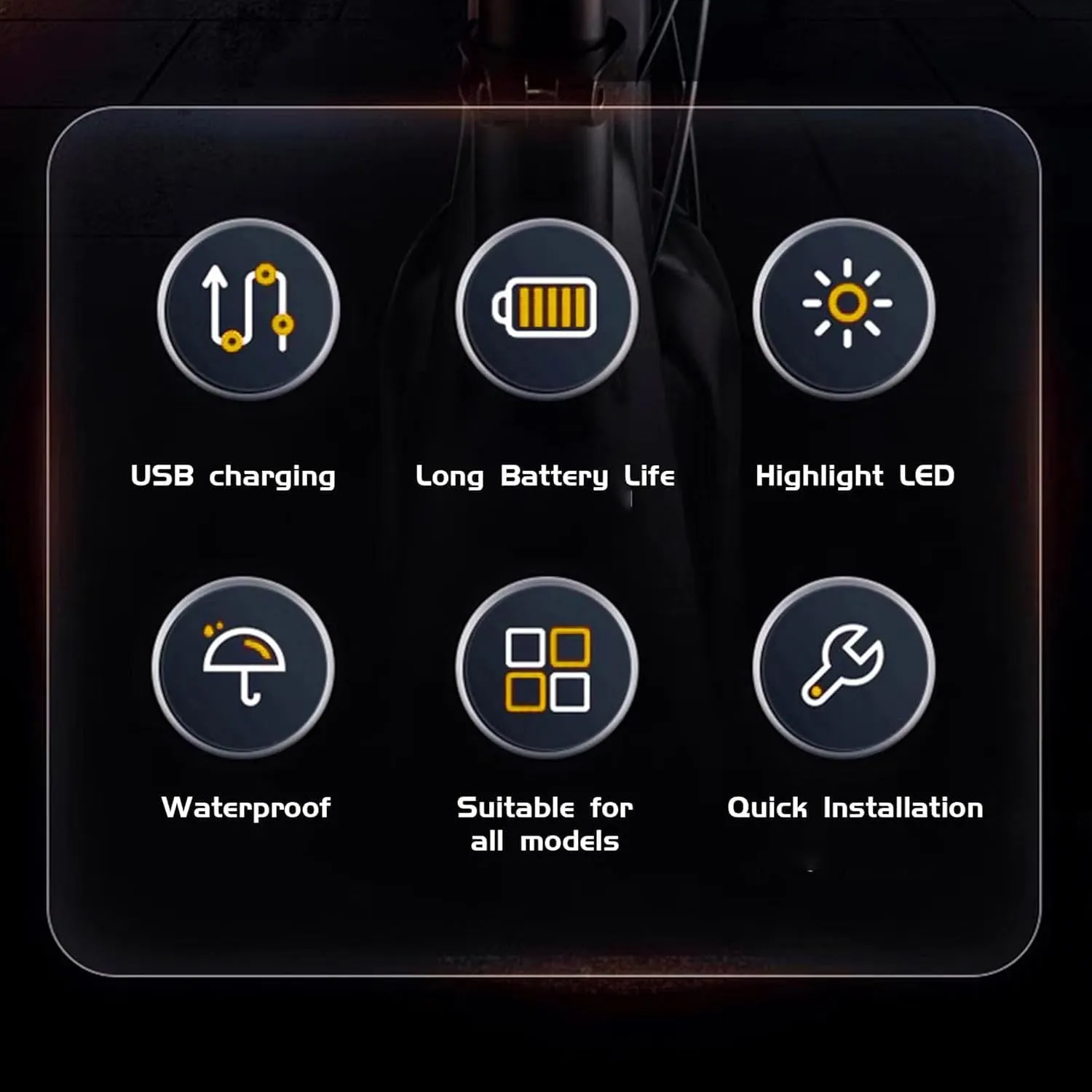 1 1 FREE | GlowCycle™ LED Bicycle Rear Light