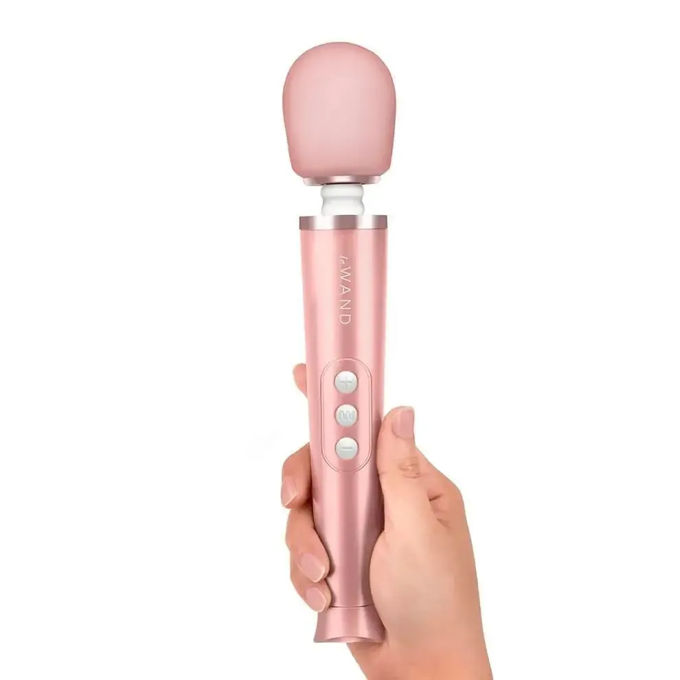 10-inch Le Wand Silicone Gold 16-function Vibrating Wand Massager