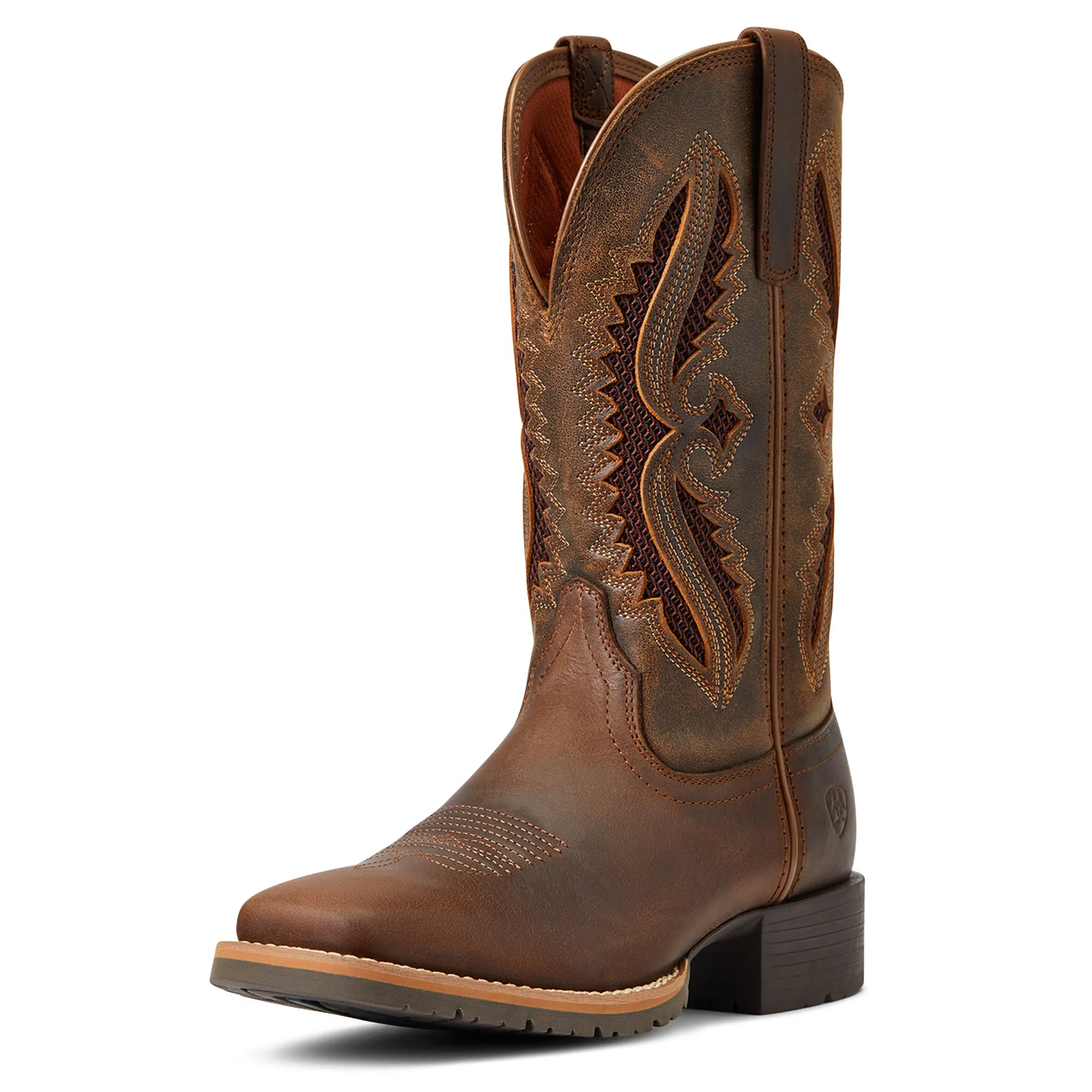 10040411 Ariat Women's Hybrid Rancher Venttek 360 Tan/Ruffle