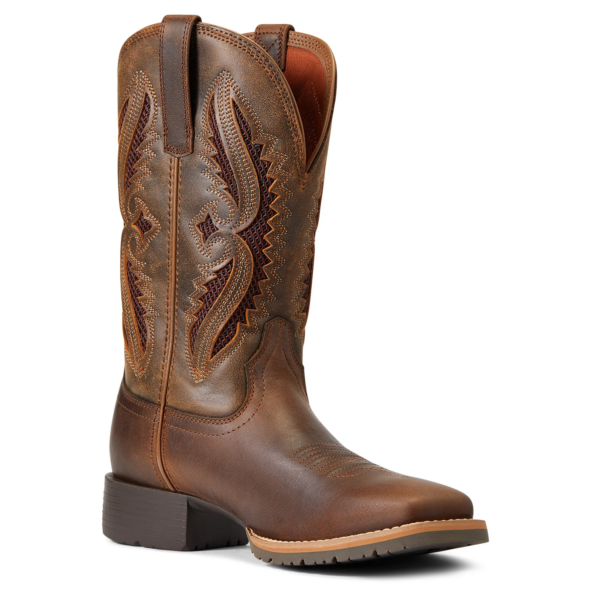 10040411 Ariat Women's Hybrid Rancher Venttek 360 Tan/Ruffle