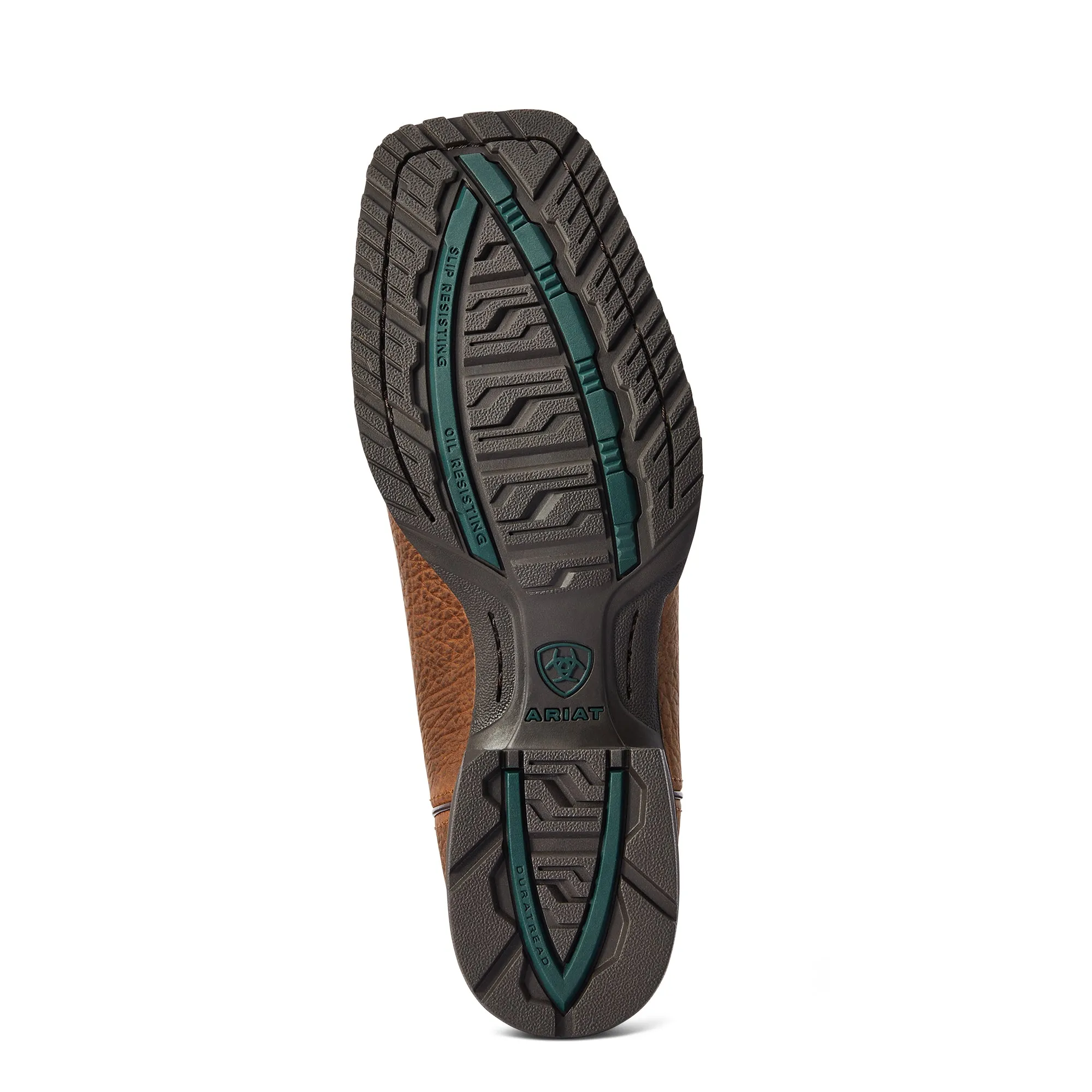10042430 Ariat Mns Hybrid Grit Earth Alamo Brown Boots