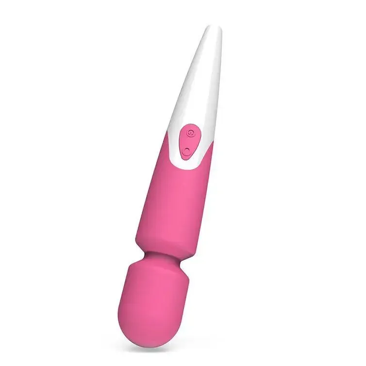 12-inch Silicone Pink 10 Speed Rechargeable Wand Massager