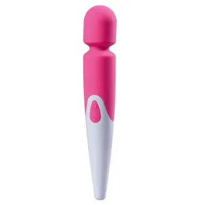 12-inch Silicone Pink 10 Speed Rechargeable Wand Massager