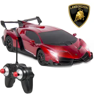 1/24 Officially Licensed RC Lamborghini Veneno Sport Racing Car W/ 27MHz Control