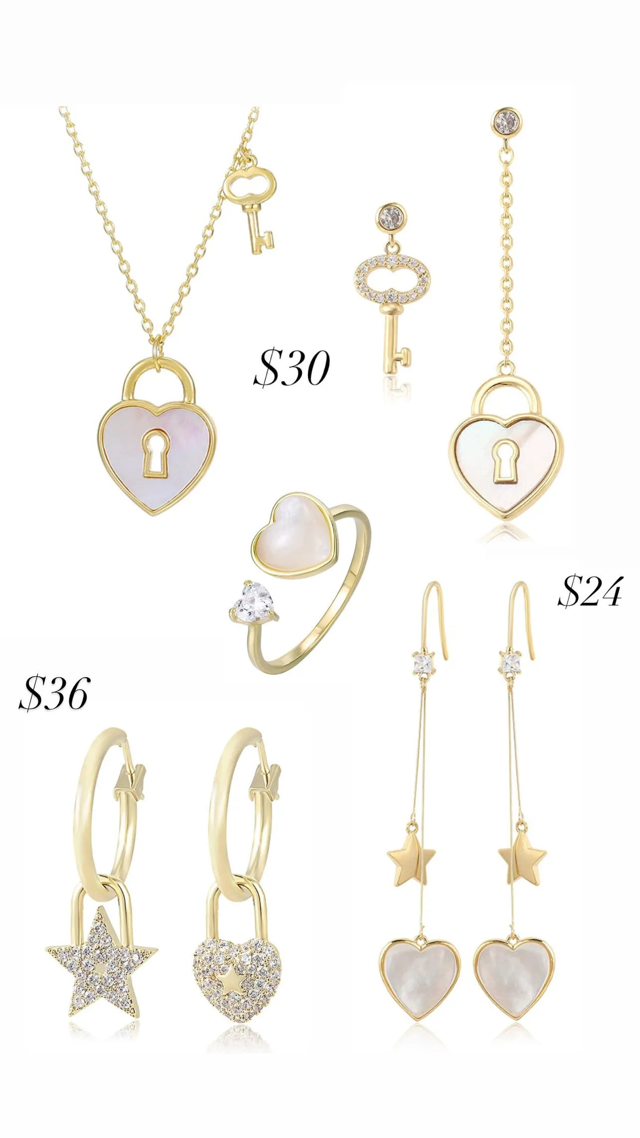 14K Gold Plated Simple Heart Necklace