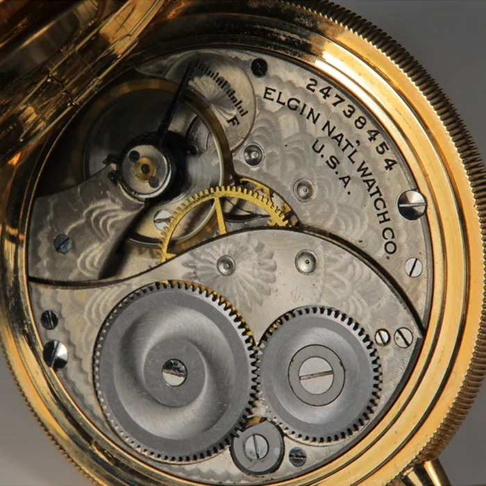 14K Yellow Gold Elgin 1921 Pocket Watch
