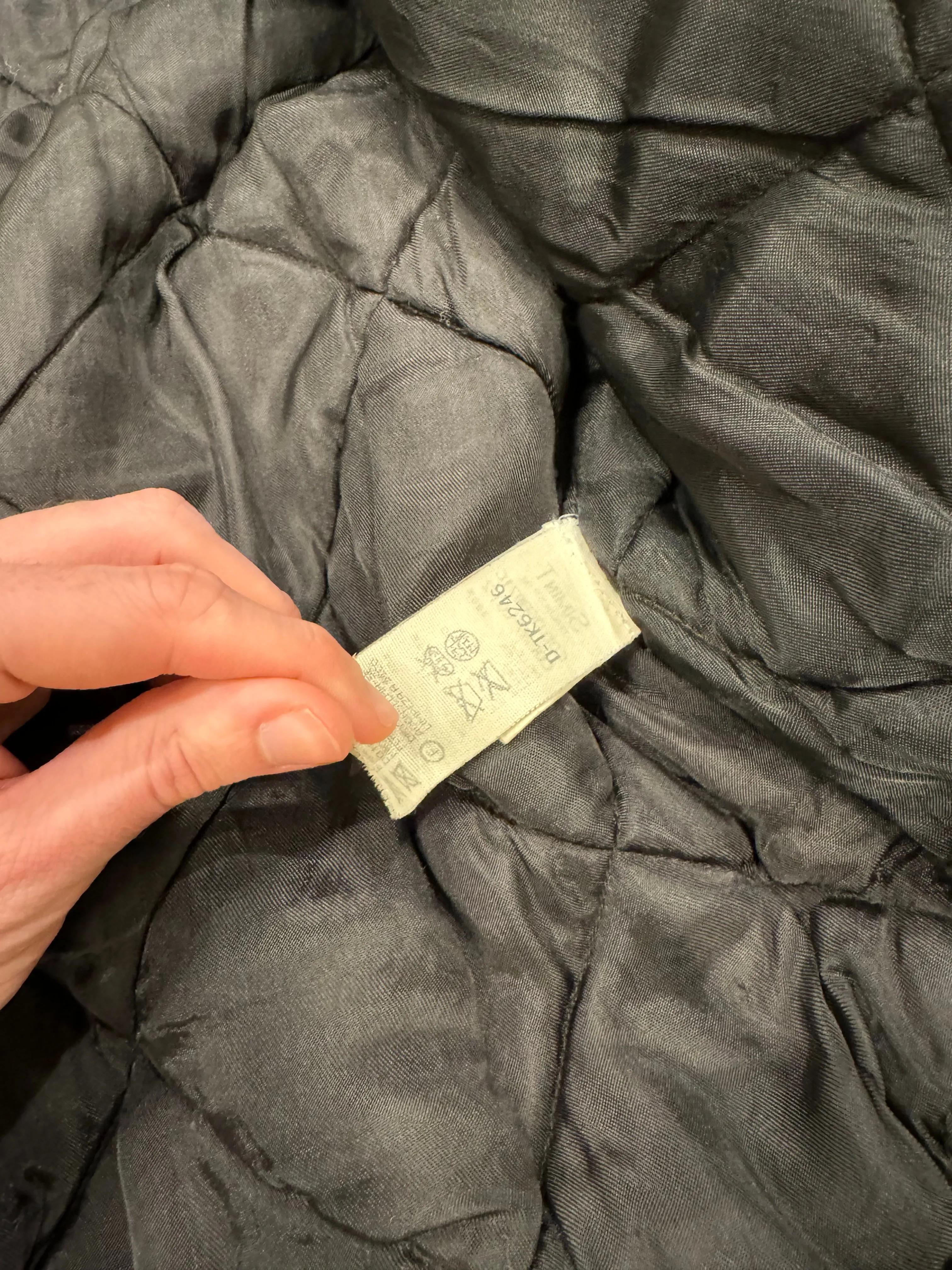 1980s ARMANI leather MA-1 bomber jacket