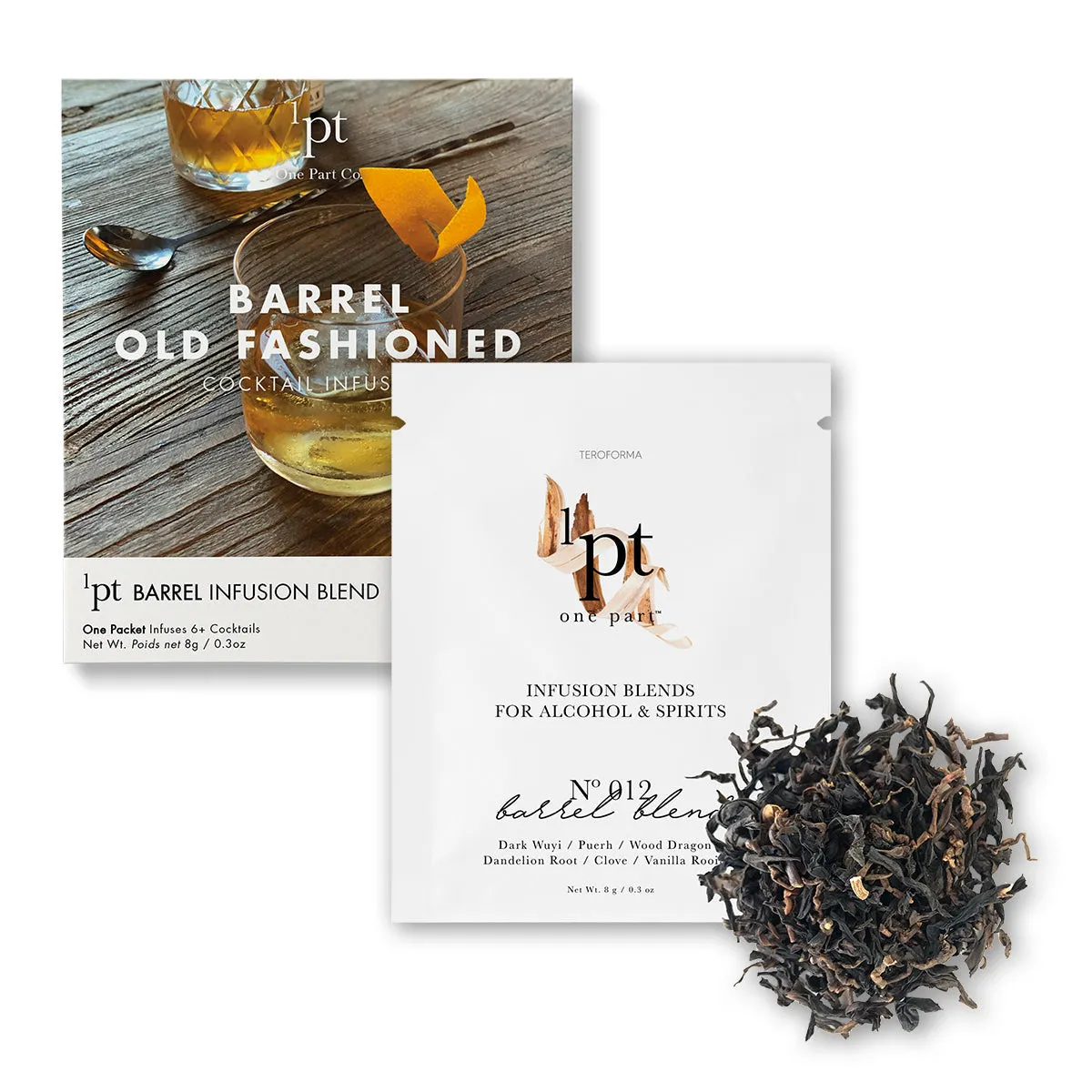 1Pt Cocktail Pack - Barrel Old Fashion