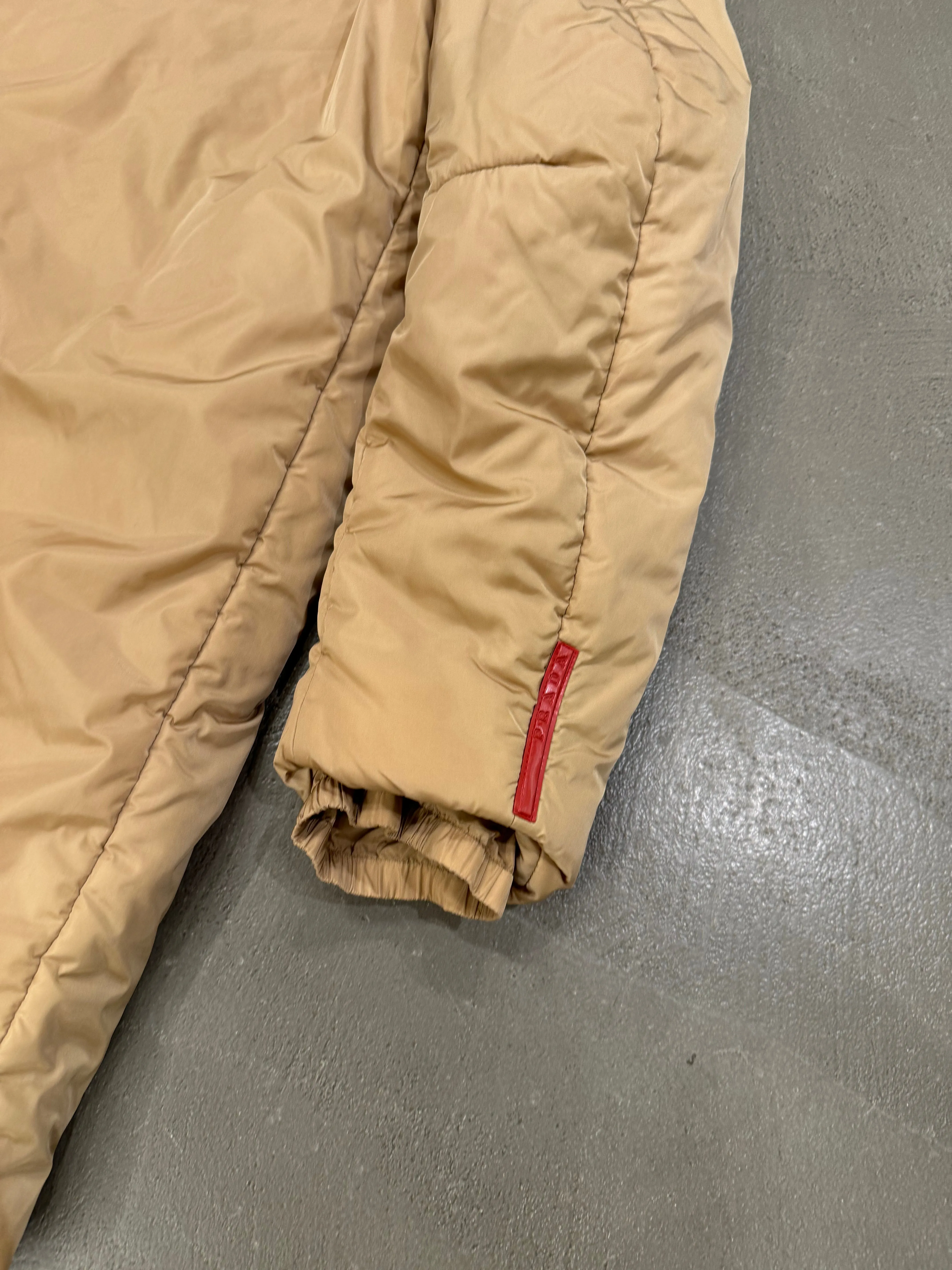 2000s Prada nylon puffer jacket