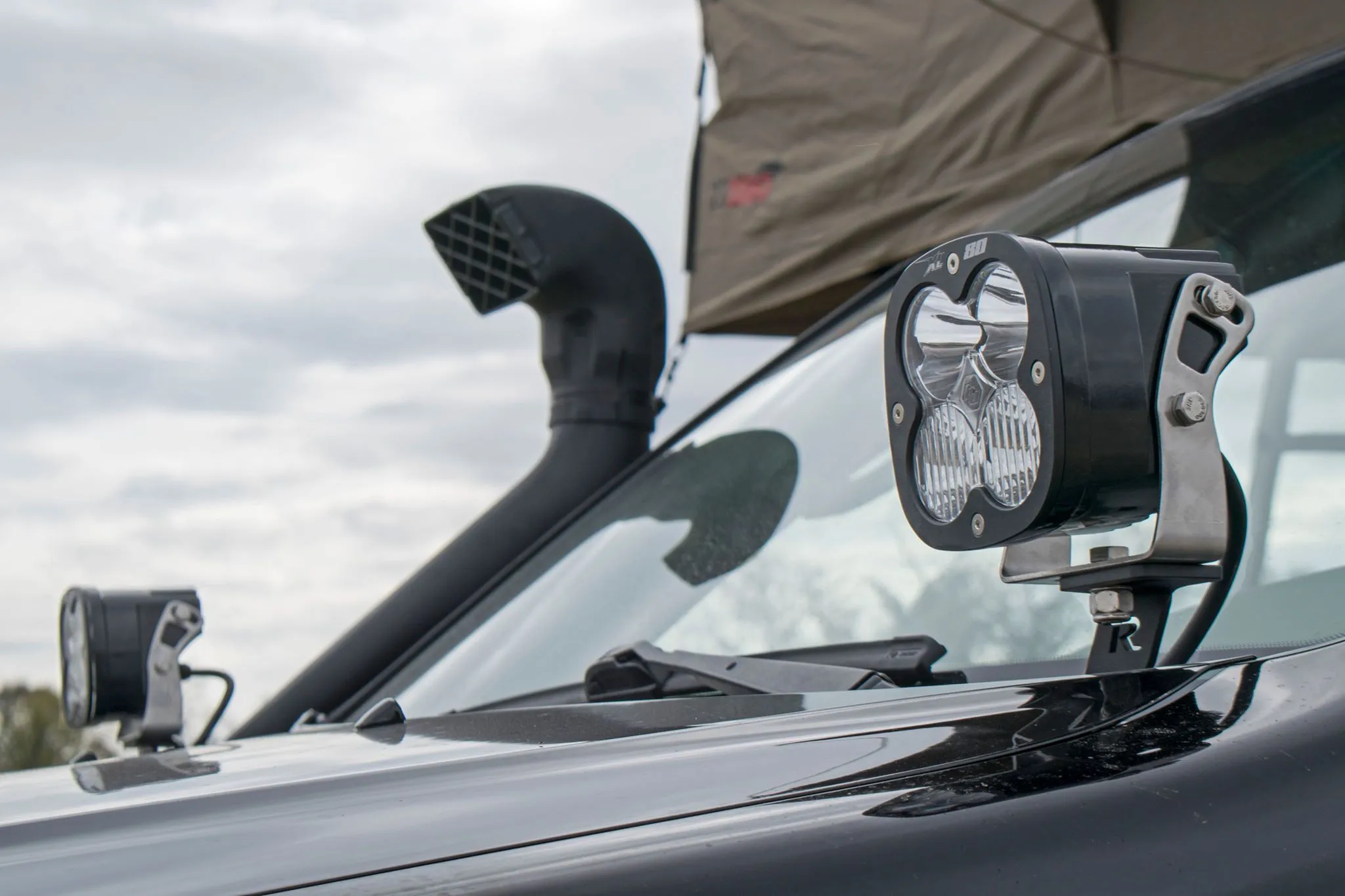2002–2009 1st Generation Lexus GX470 Ditch Light Brackets