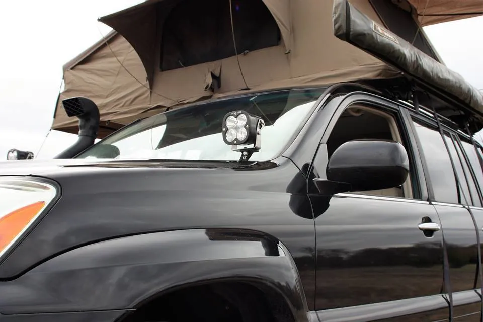 2002–2009 1st Generation Lexus GX470 Ditch Light Brackets