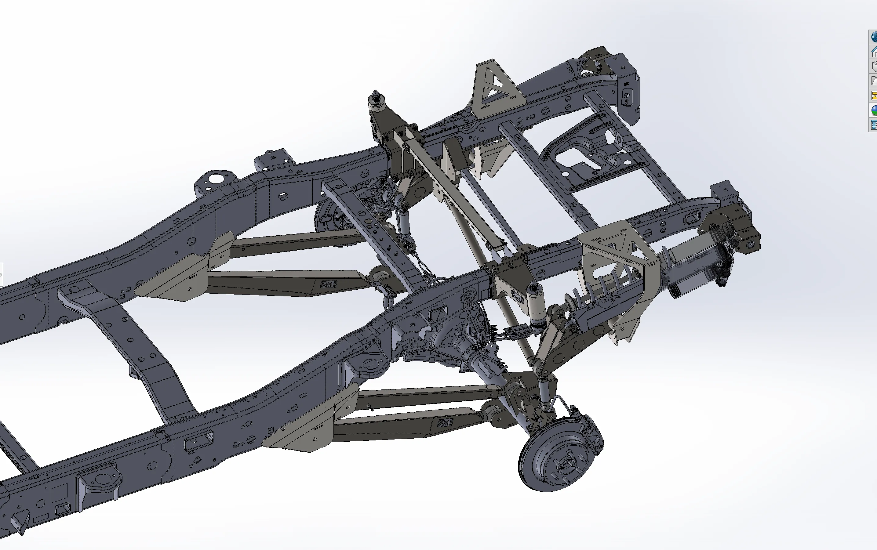2015-up F150 Long Travel 5-Link Raptor Rear Suspension Conversion Kit for F150 and Gen 2 Raptors with 19 inches of travel