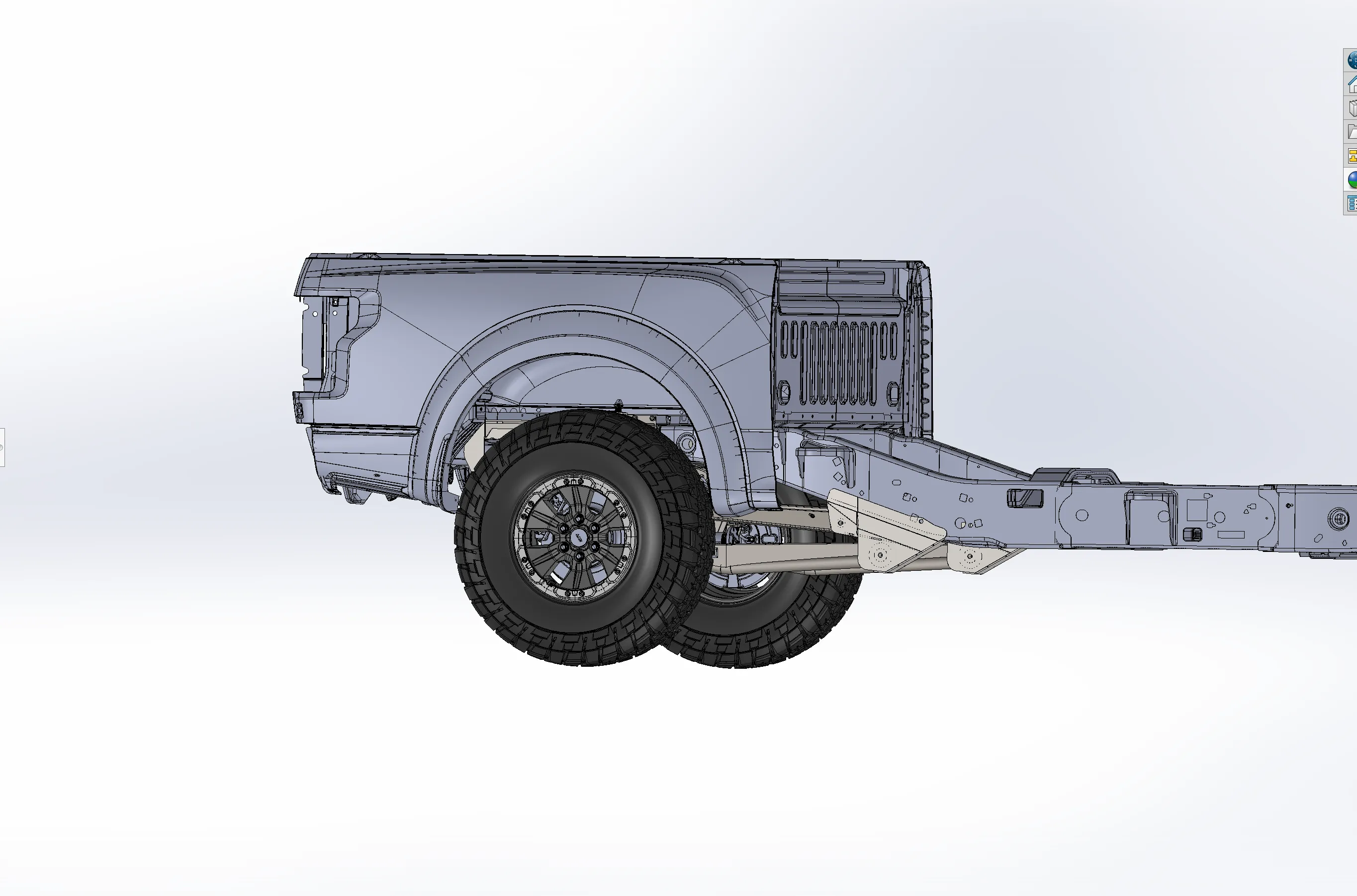 2015-up F150 Long Travel 5-Link Raptor Rear Suspension Conversion Kit for F150 and Gen 2 Raptors with 19 inches of travel