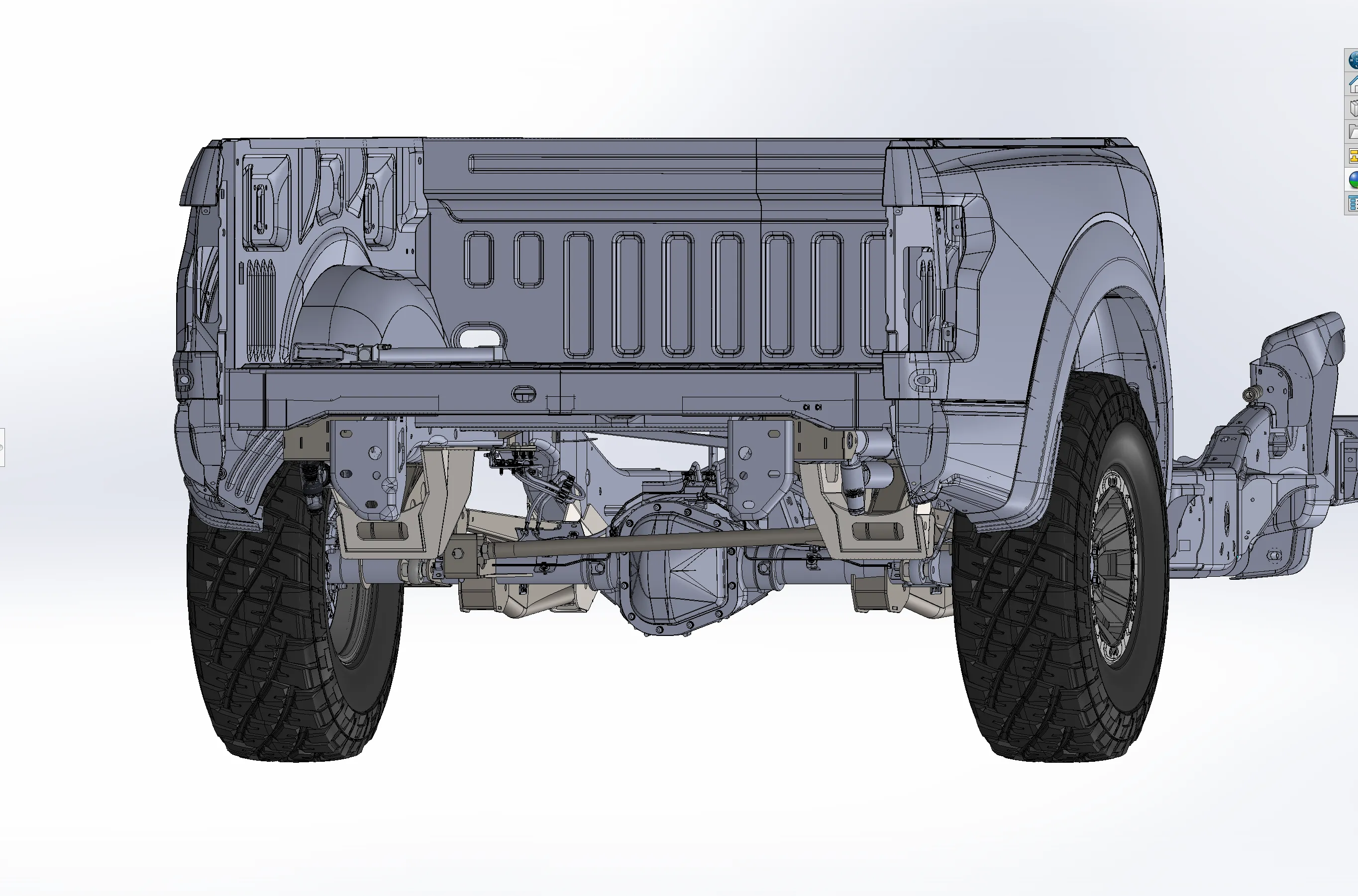 2015-up F150 Long Travel 5-Link Raptor Rear Suspension Conversion Kit for F150 and Gen 2 Raptors with 19 inches of travel