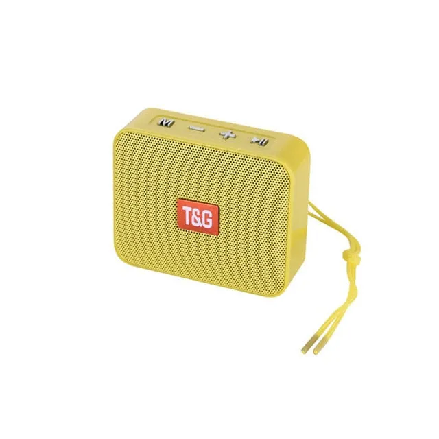 2020 Mini Portable Bluetooth Speaker Small Wireless Music Column Subwoofer USB Speakers for Phones with TF FM Radio Built-in Mic