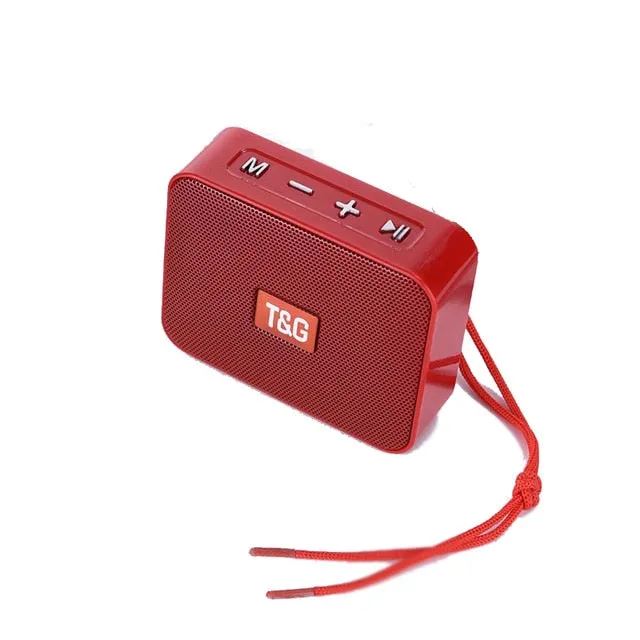2020 Mini Portable Bluetooth Speaker Small Wireless Music Column Subwoofer USB Speakers for Phones with TF FM Radio Built-in Mic