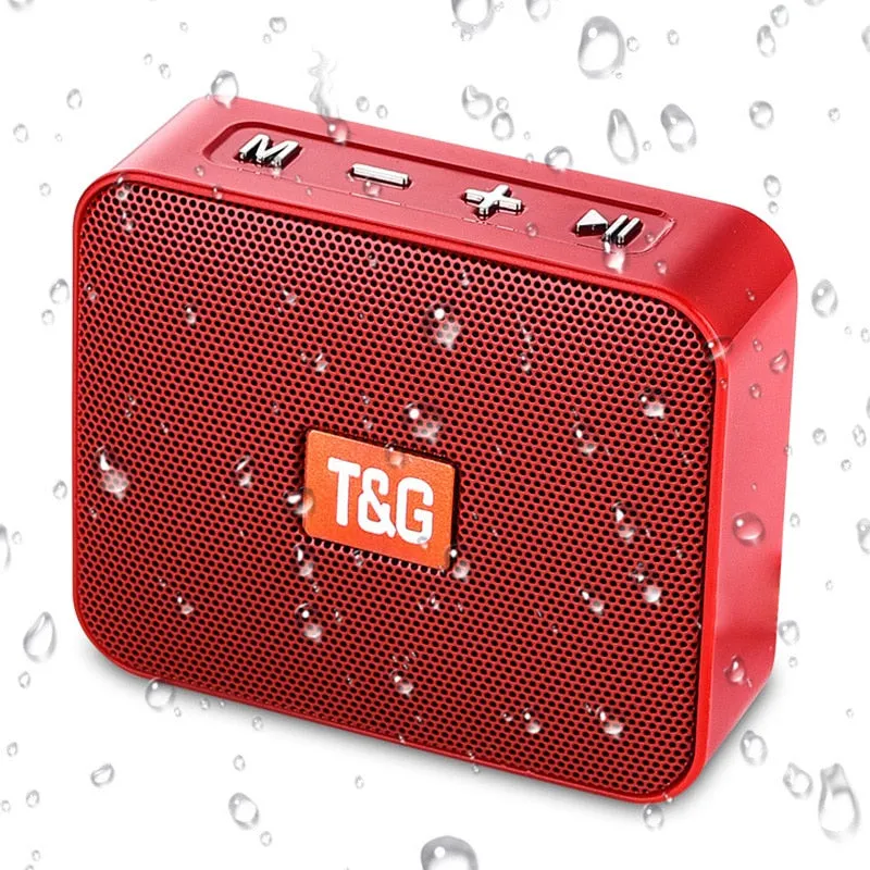 2020 Mini Portable Bluetooth Speaker Small Wireless Music Column Subwoofer USB Speakers for Phones with TF FM Radio Built-in Mic