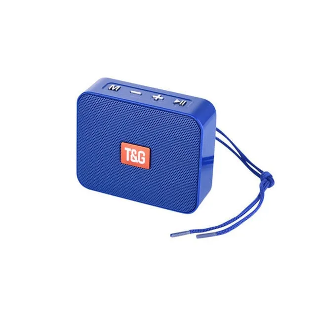 2020 Mini Portable Bluetooth Speaker Small Wireless Music Column Subwoofer USB Speakers for Phones with TF FM Radio Built-in Mic