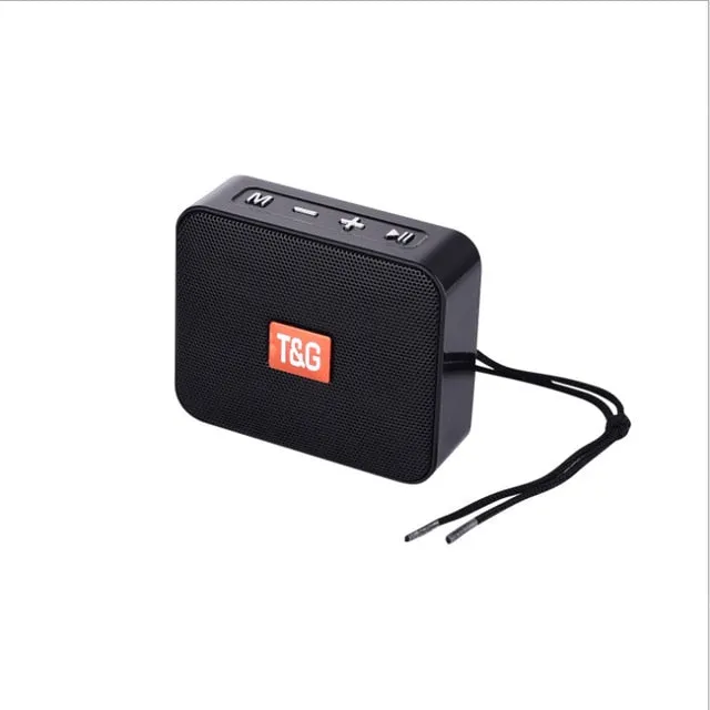 2020 Mini Portable Bluetooth Speaker Small Wireless Music Column Subwoofer USB Speakers for Phones with TF FM Radio Built-in Mic