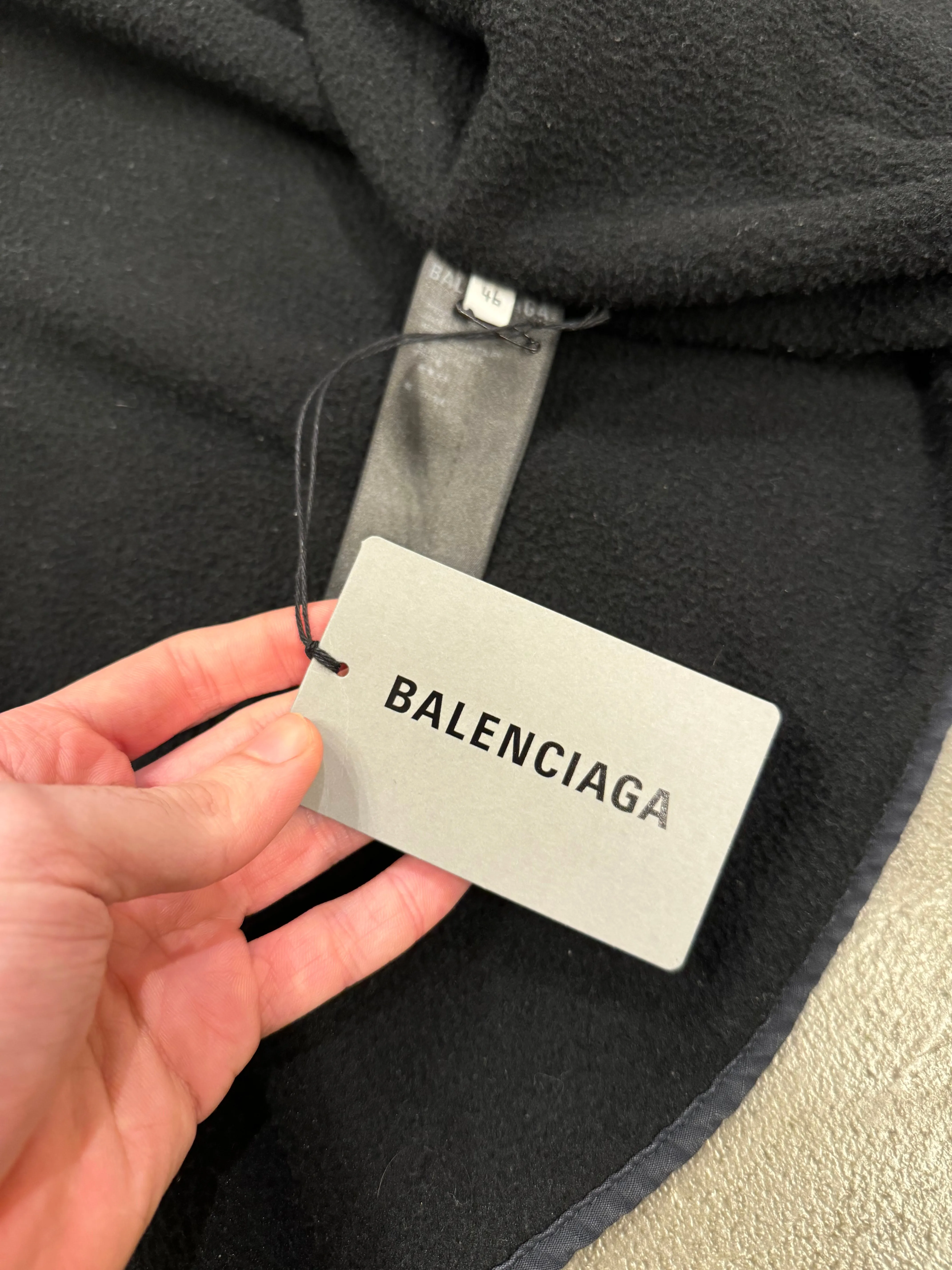 2021 Balenciaga multi pocket oversized vest