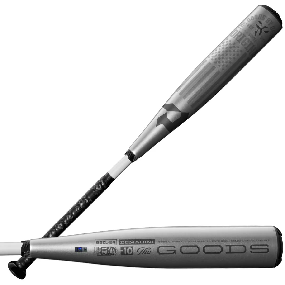 2024 DeMarini The Goods (-10) 2 3/4" USSSA Baseball Bat: WBD2469010 (USED)