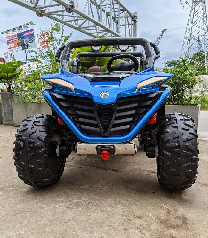 2025 | 24V Sport 4x4 MX Edition 2-Seater Ride-On Upgraded UTV | USB | Bluetooth | Leather Seat | Eva Rubber Tires | Remote