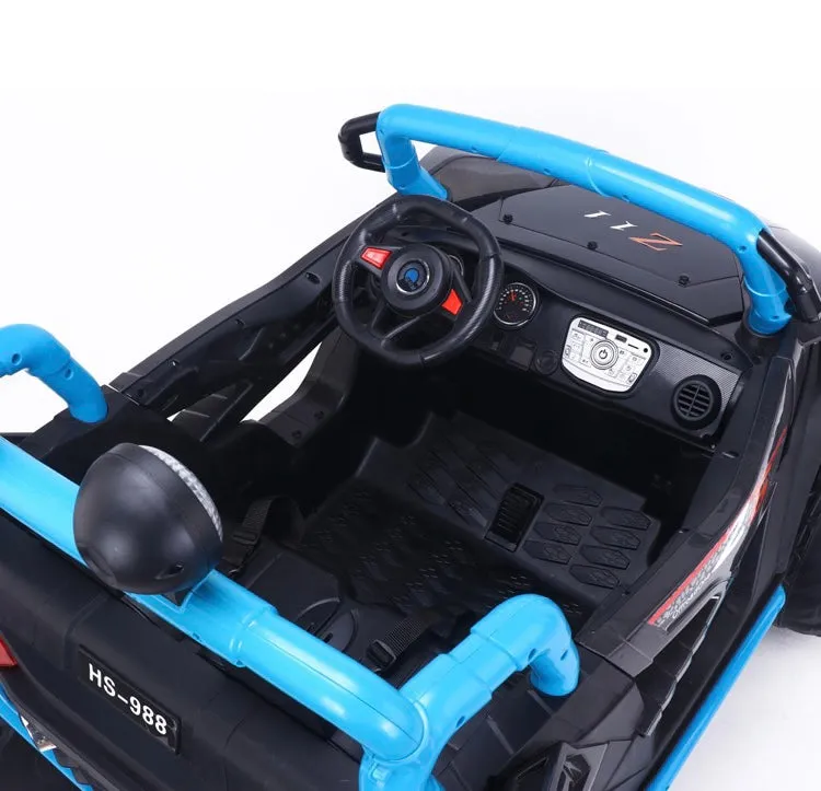 2025 | 24V Sport 4x4 MX Edition 2-Seater Ride-On Upgraded UTV | USB | Bluetooth | Leather Seat | Eva Rubber Tires | Remote