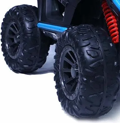 2025 | 24V Sport 4x4 MX Edition 2-Seater Ride-On Upgraded UTV | USB | Bluetooth | Leather Seat | Eva Rubber Tires | Remote