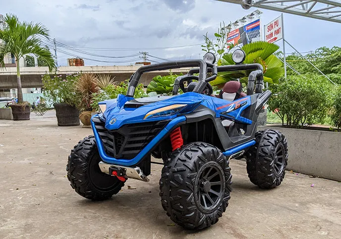 2025 | 24V Sport 4x4 MX Edition 2-Seater Ride-On Upgraded UTV | USB | Bluetooth | Leather Seat | Eva Rubber Tires | Remote