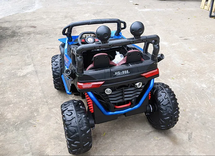 2025 | 24V Sport 4x4 MX Edition 2-Seater Ride-On Upgraded UTV | USB | Bluetooth | Leather Seat | Eva Rubber Tires | Remote