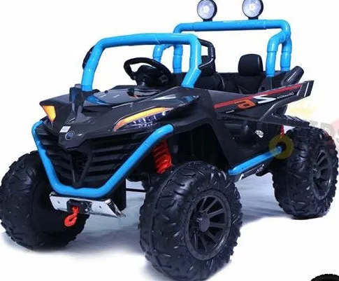 2025 | 24V Sport 4x4 MX Edition 2-Seater Ride-On Upgraded UTV | USB | Bluetooth | Leather Seat | Eva Rubber Tires | Remote