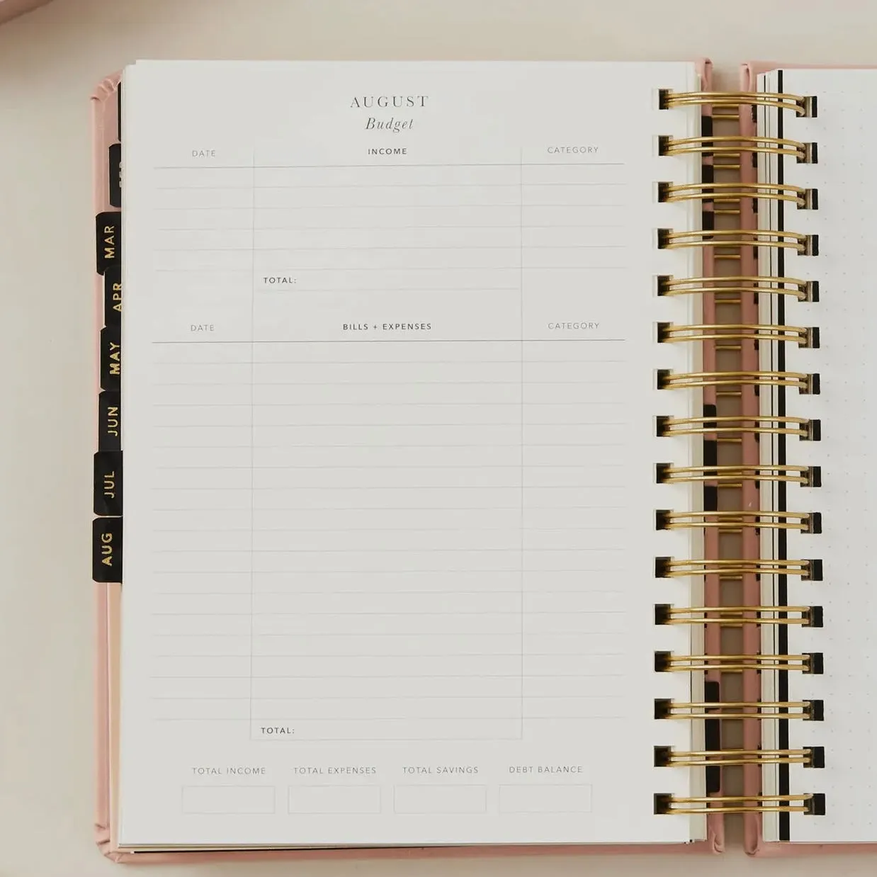 2025 Daily Planner - Pink