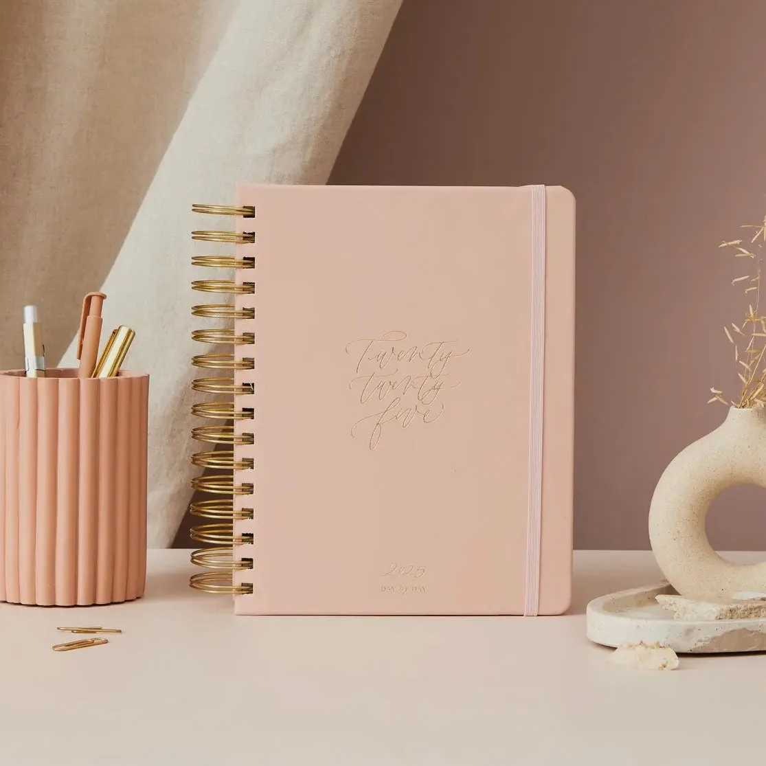 2025 Daily Planner - Pink
