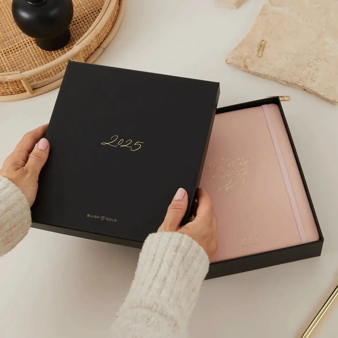 2025 Daily Planner - Pink