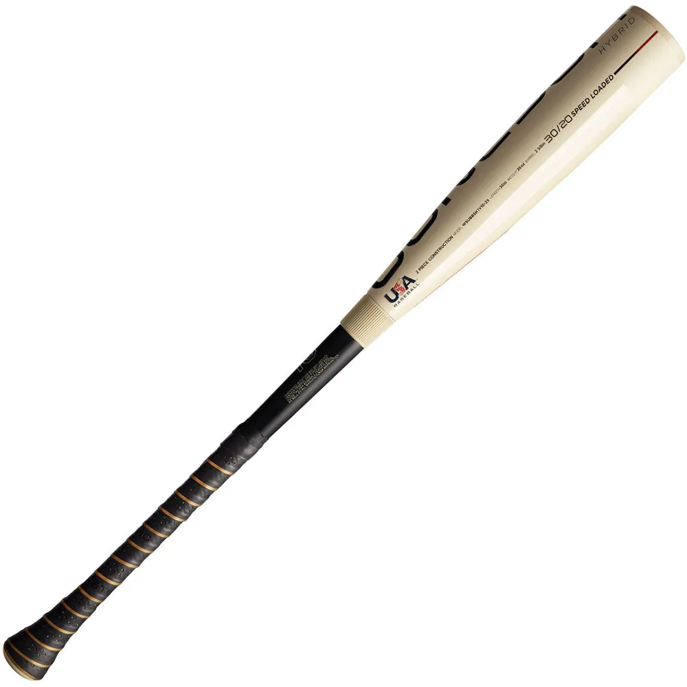 2025 Warstic Bonesaber Hybrid (-10) 2 5/8" USA Baseball Bat: MBBSH25UBWH10