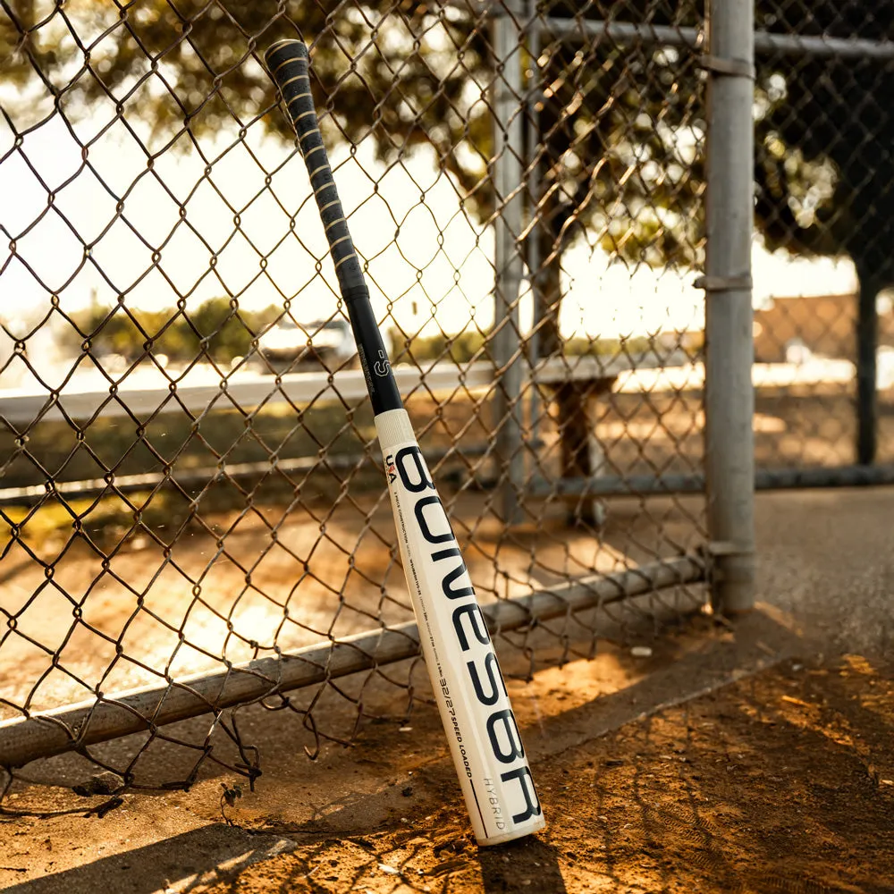 2025 Warstic Bonesaber Hybrid (-8) 2 5/8" USA Baseball Bat: MBBSH25UBWH8