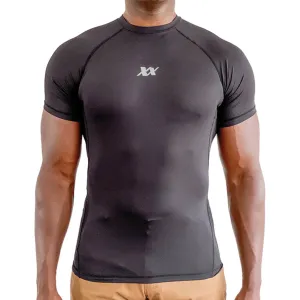 221B Tactical Maxx-Dri Silver Elite T-Shirt  Black/Black