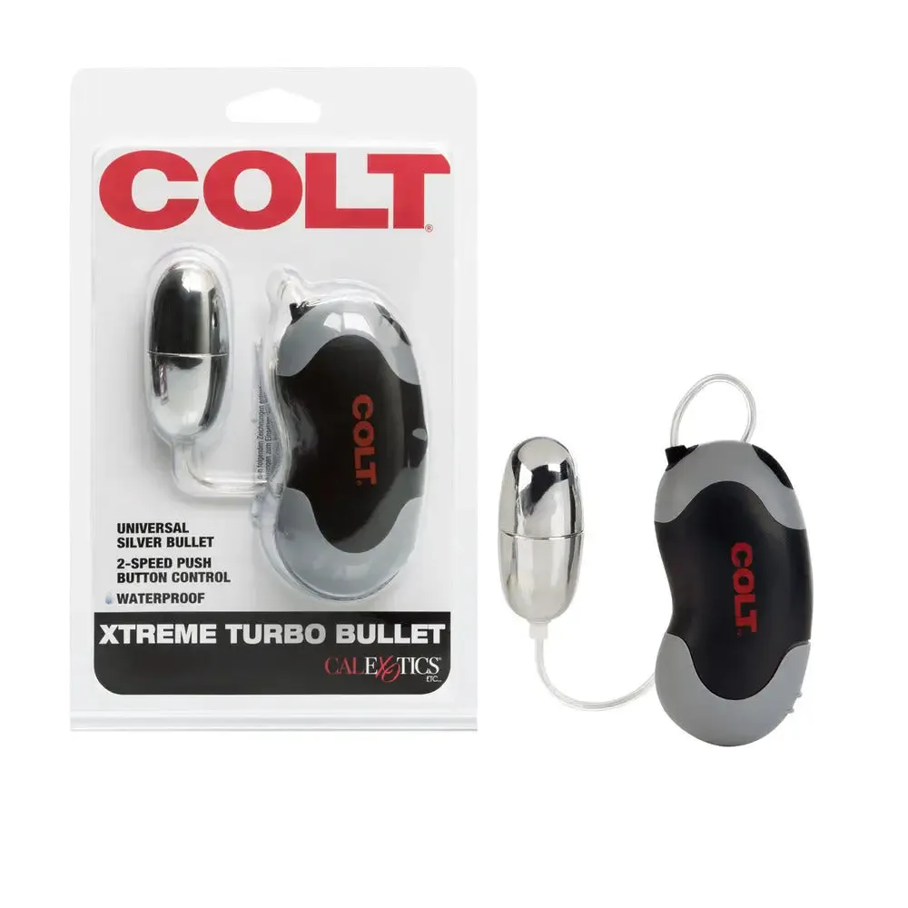 2.25-inch Colt Wired Silver Mini Bullet Vibrator
