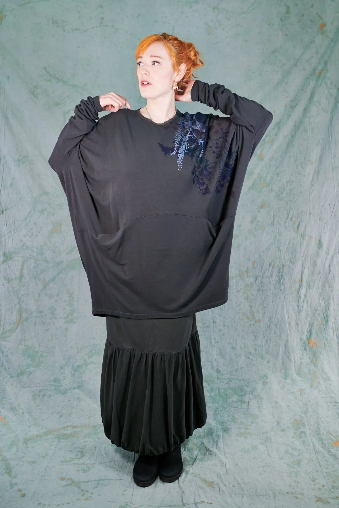 2296 Delyla Pocket Tunic-Deep Dragon-P