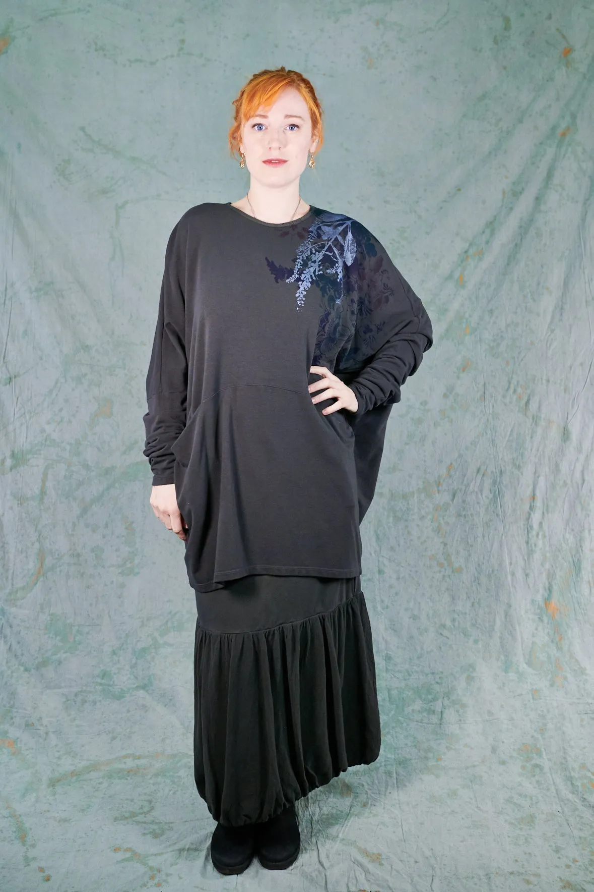 2296 Delyla Pocket Tunic-Deep Dragon-P
