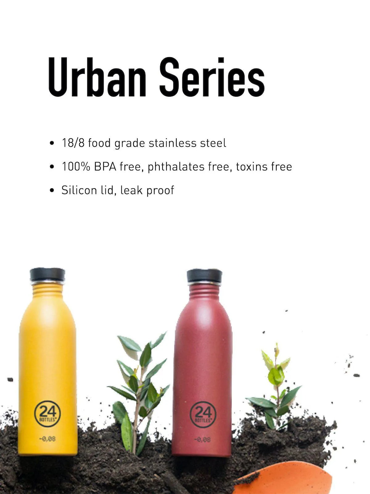 24Bottles Urban Bottle Persian Shield 500ml