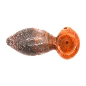 3.5" Thick and Eggy Multi Color Glass Pocket Pipe - Design May Vary - (1 Count)