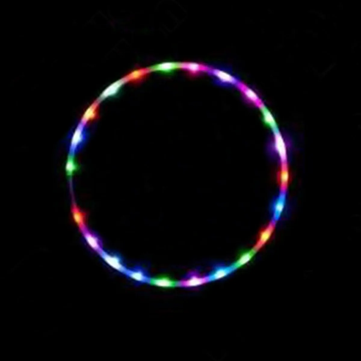 35''to 24" 24 to 10-LED Lights Glow in Dark Hula Hoop
