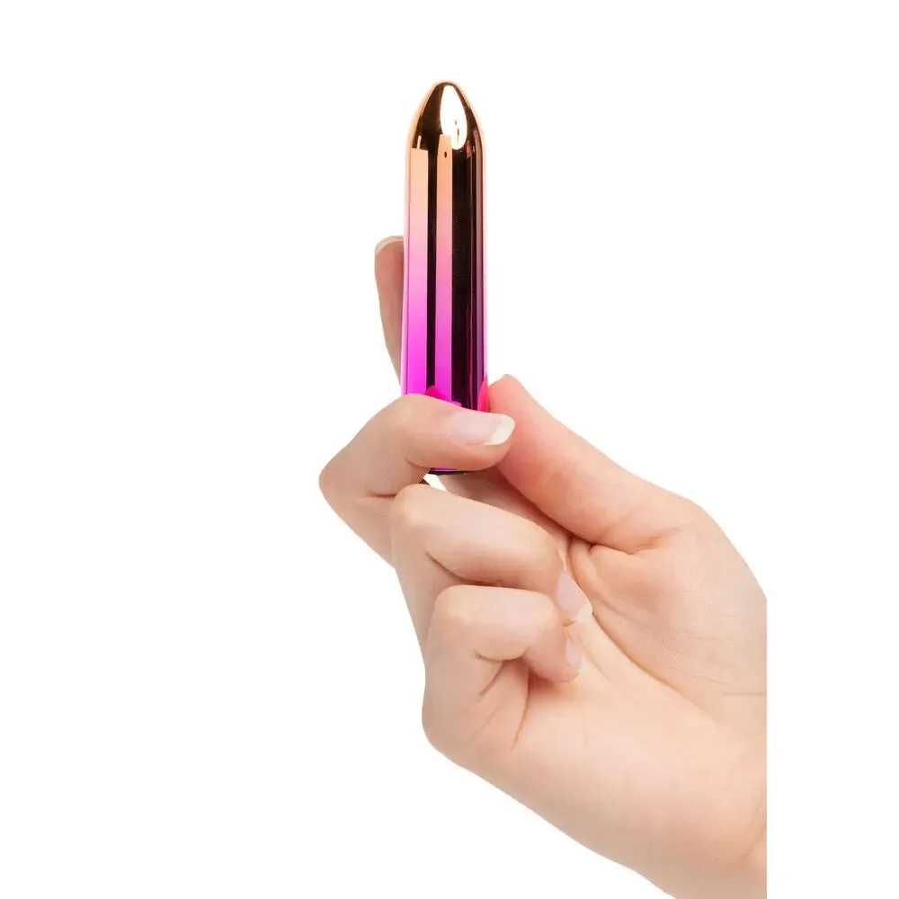 4-inch Nu Sensuelle Jelly Pink Rechargeable Mini Bullet Vibrator