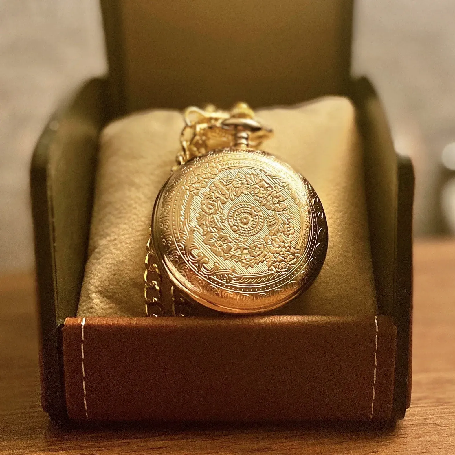 🎅49% off before Christmas 🥳2023 To My Son Quartz Pocket Chain Watch⌚